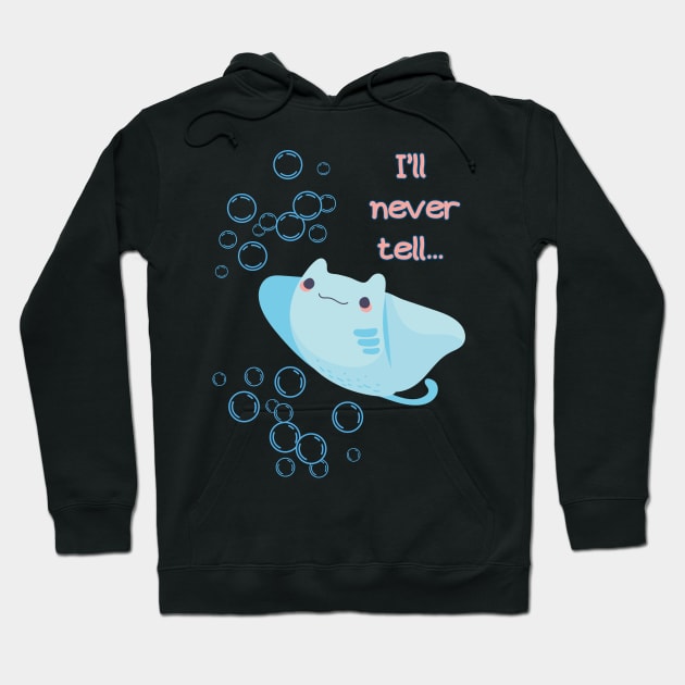 Stingray Charlotte will never tell Hoodie by cesspoolofcool